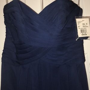 Navy blue dress